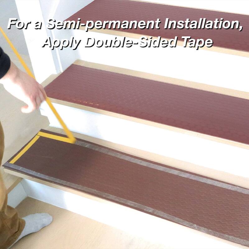 Rubber-Cal "Coin-Grip" Vinyl Step Mats (6 pack) - 2mm