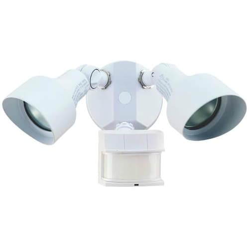 Shop Heath Zenith Hz 5597 Wh Motion Activated Quartz Halogen Twin Security Light Overstock 13158408
