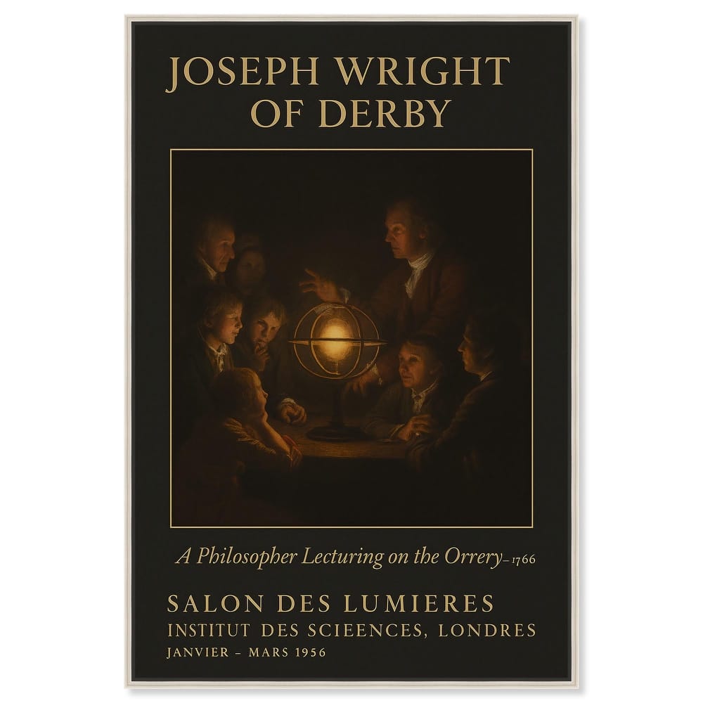 Philosopher Lecturing Canvas by Art Remedy