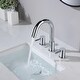 preview thumbnail 20 of 30, Circular 8-inch Widespread Basin Faucet