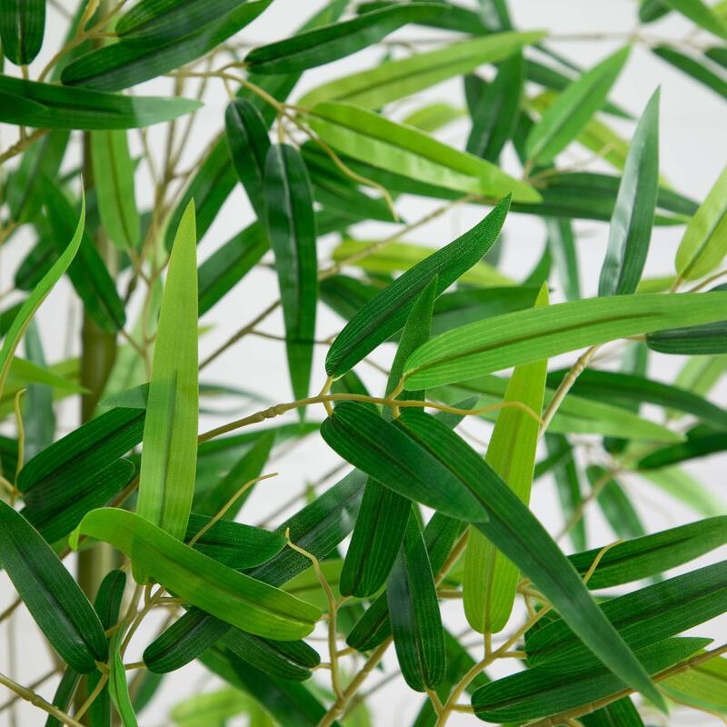 Artificial Bamboo Tree with Planter - 10' - Green
