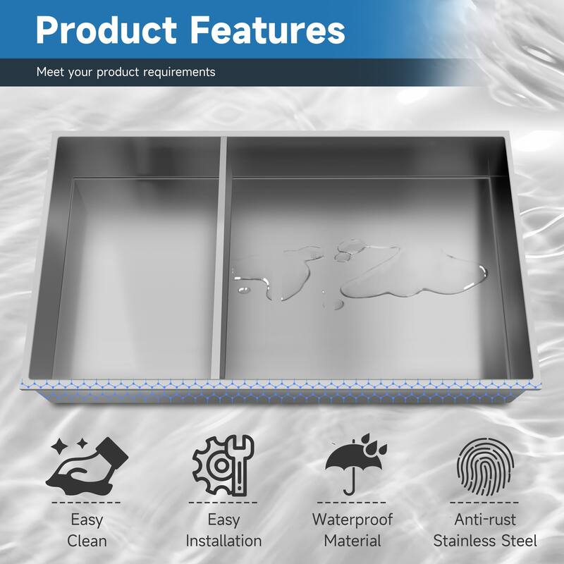 WIZ 12.8-inch W x 18.8-inch H x 4-inch D Stainless Steel Shower Niche