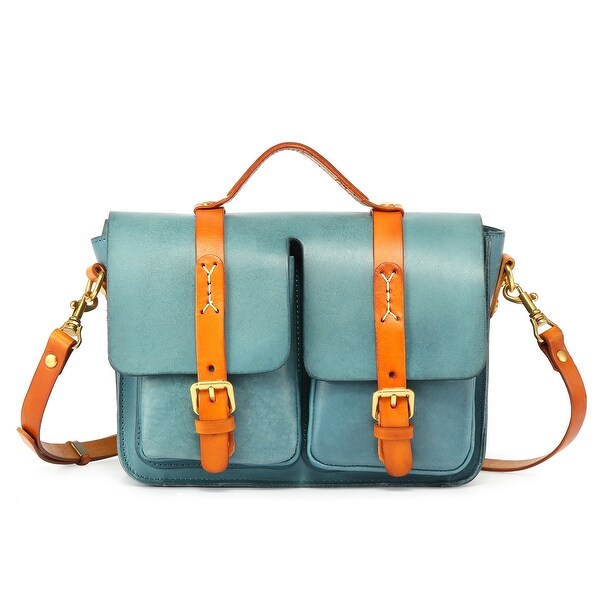 OLD TREND Genuine Leather Speedwell Mini Satchel Bag. Opens flyout.