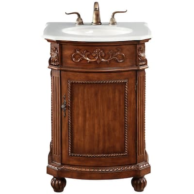 Elegant Lighting VF-1009-VW Danville 24" Free Standing Single Basin