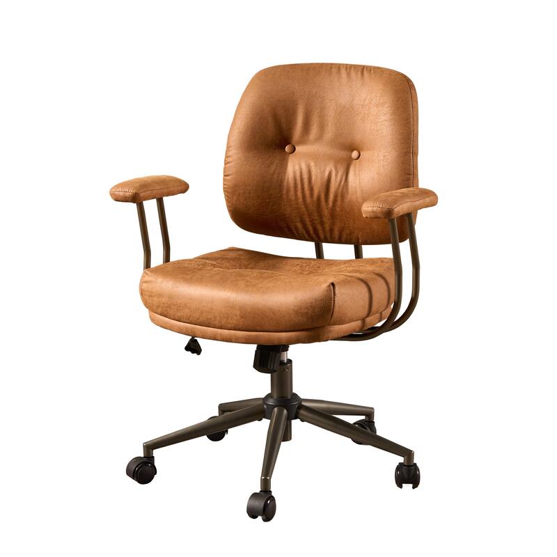 HOOOWOOO Modern Office Chair Adjustable Swivel Task Chair