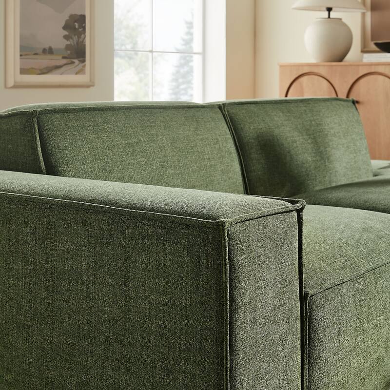 Restore 2-Piece Performance Fabric Upholstered Modular Loveseat