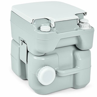5.3 Gallon 20 L Portable Potty Commode for RV Camping Indoor Outdoor ...