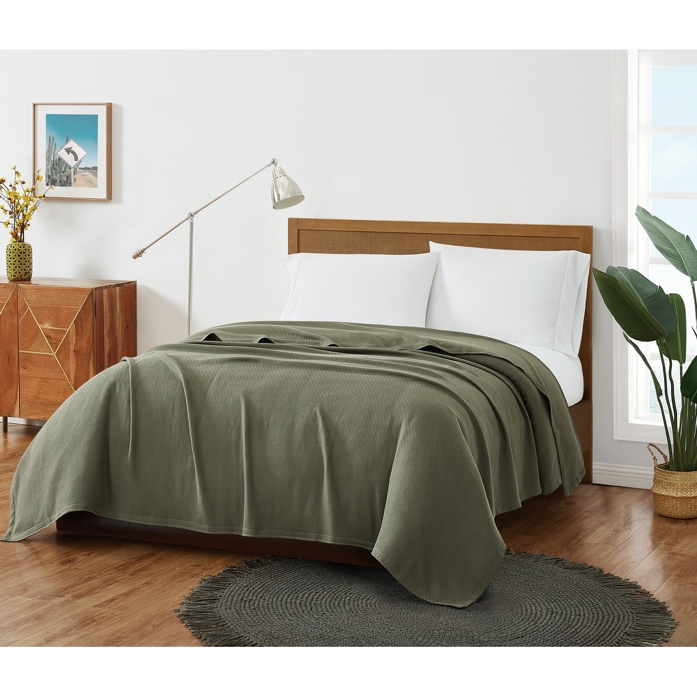 Frye Cotton Woven Blanket