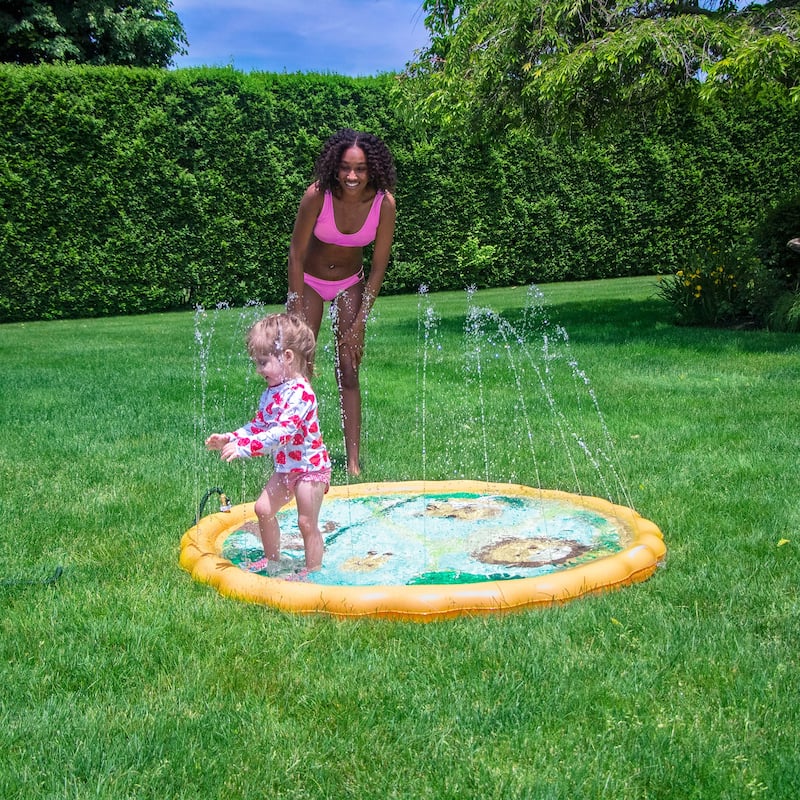 Inflatable Safari Children's Sprinkler Mat - 60"