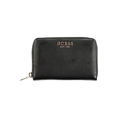 Guess Jeans Black Polyethylene Women's Wallet