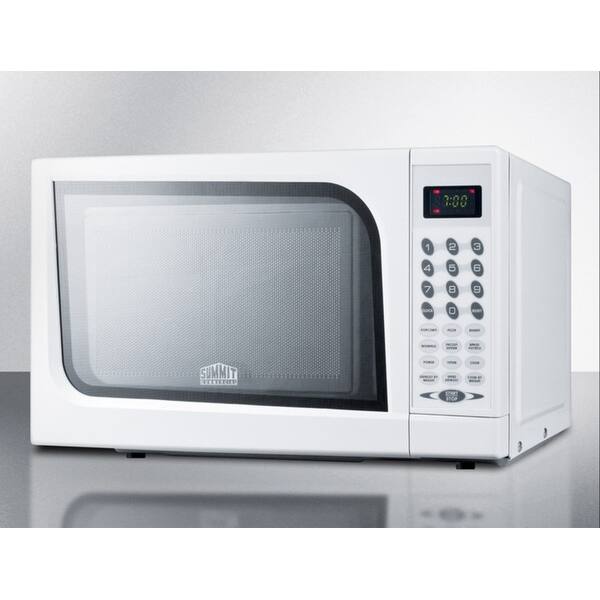 Summit Sm901 18 Wide 0 7 Cu Ft 700 Watt Countertop Microwave White 20616711 700 Watt Countertop Microwave