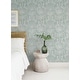 preview thumbnail 3 of 5, A-Street Prints Biscayne Turquoise Flamingo Beach Wallpaper
