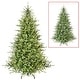 preview thumbnail 4 of 7, Puleo International 7.5 ft. Pre-Lit Miracle Shape Alberta Spruce Artificial Christmas Tree