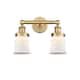 Option Brushed Brass / Matte White