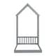 preview thumbnail 16 of 22, Twin House Roof Headboard Floor Bed