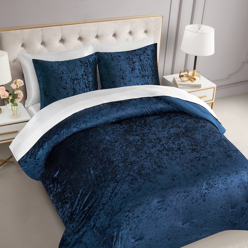 Juicy Couture Crushed Velvet Comforter Set