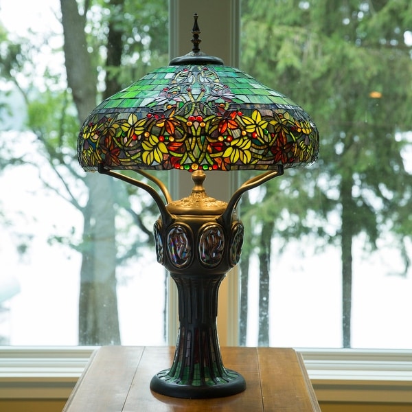 hollow glass lamp base