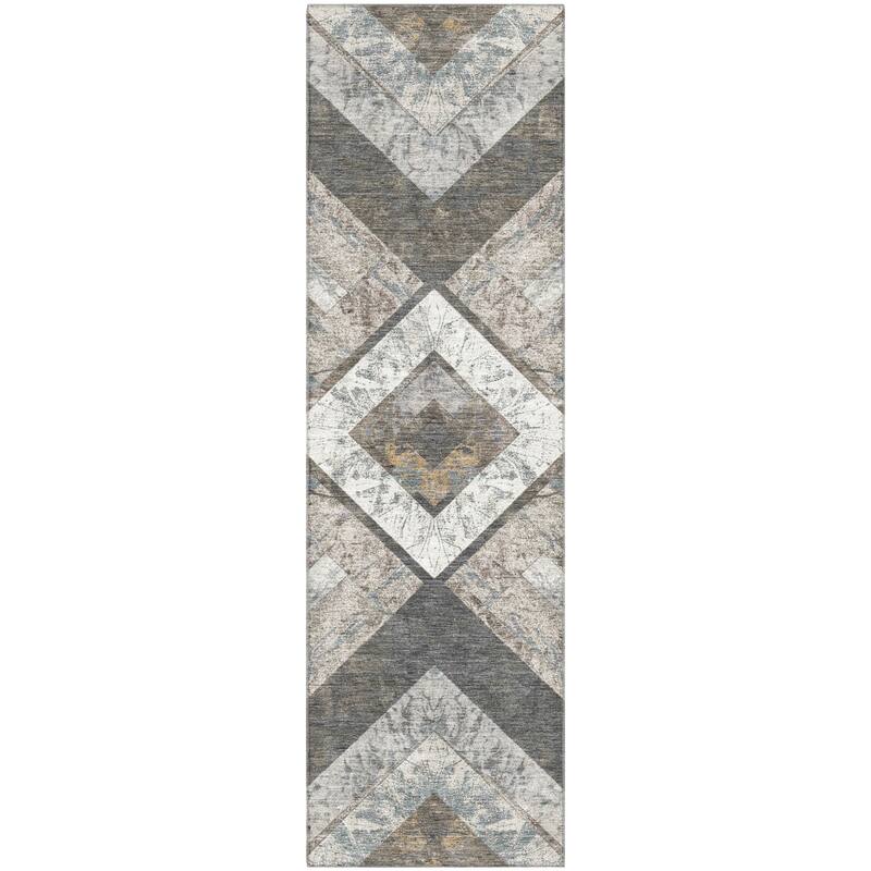 Premium Washable Super Soft Modern Global Mayfield Rug