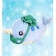 preview thumbnail 5 of 4, DolliBu Blue Narwhal Doctor Baby Soft Plush with Scrub Cap & Face Mask - 11.75 inches