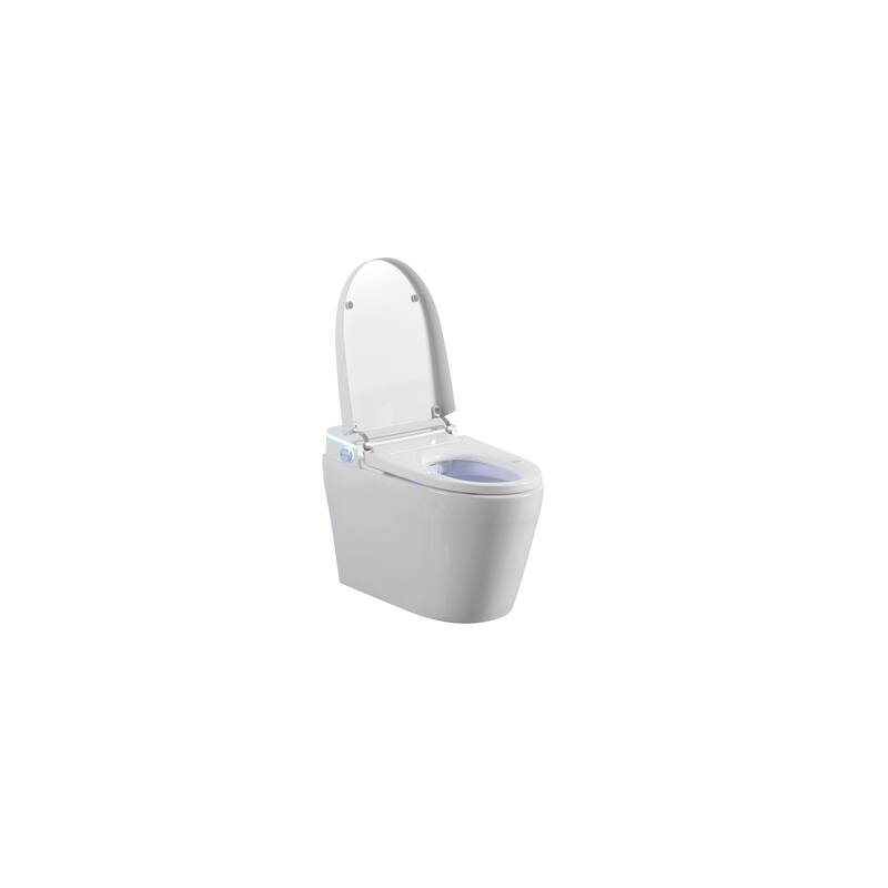 One-Piece Tankless Smart Toilet with Bidet