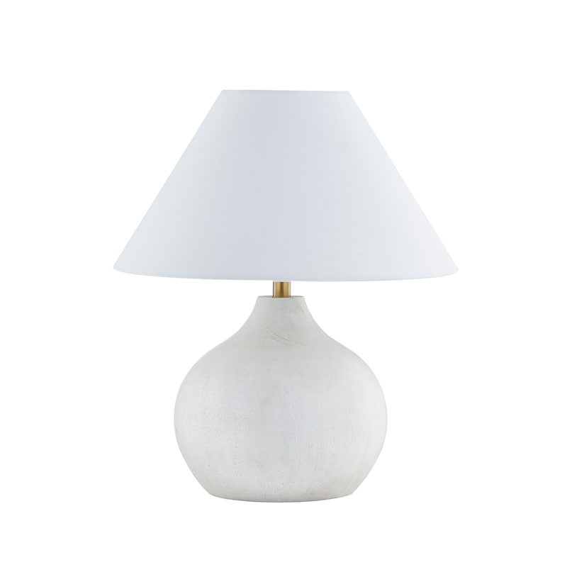 Halston 24" Table Lamp with Fabric Shade (Set of 2)