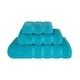 preview thumbnail 32 of 108, 3 Piece Bathroom Towel Set 100% Cotton Luxury Turkish Bath Hand Towels Extra Large Face Towels Clearance Set Aqua Blue