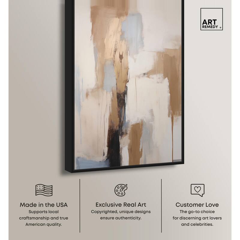 Sandstone Stillness I Canvas by Art Remedy