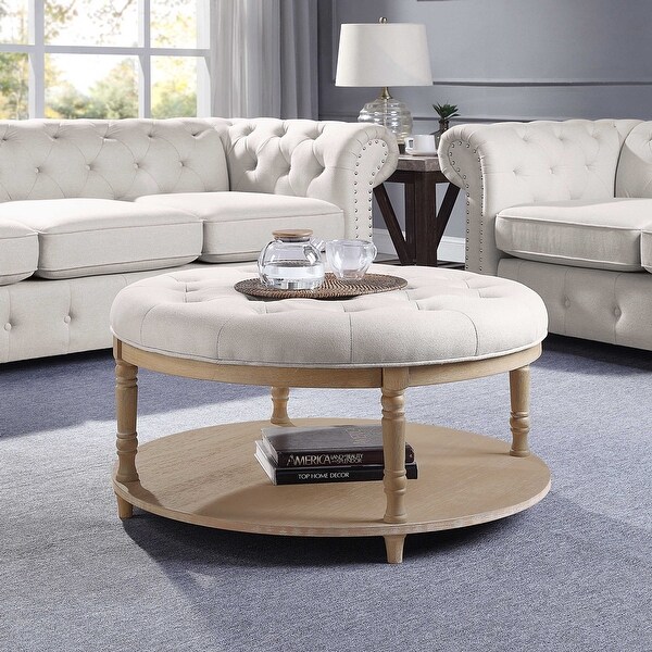 Round ottoman bed deals