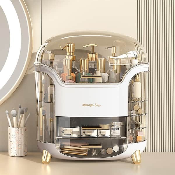 Makeup Organizer,Cosmetic Storage Box-Easily Organizer Your Cosmetics Jewelry,Cosmetic Organizer Makeup Storage Organizer Box - On Sale - Bed Bath & Beyond