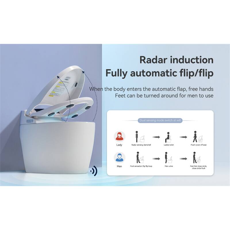 Smart Toilets with Heated Bidet Seat