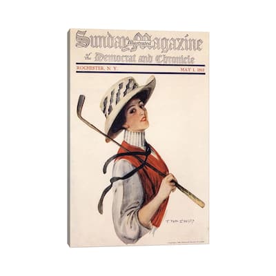 iCanvas "1910s Sunday Magazine Cover" by The Advertising Archives Canvas Print