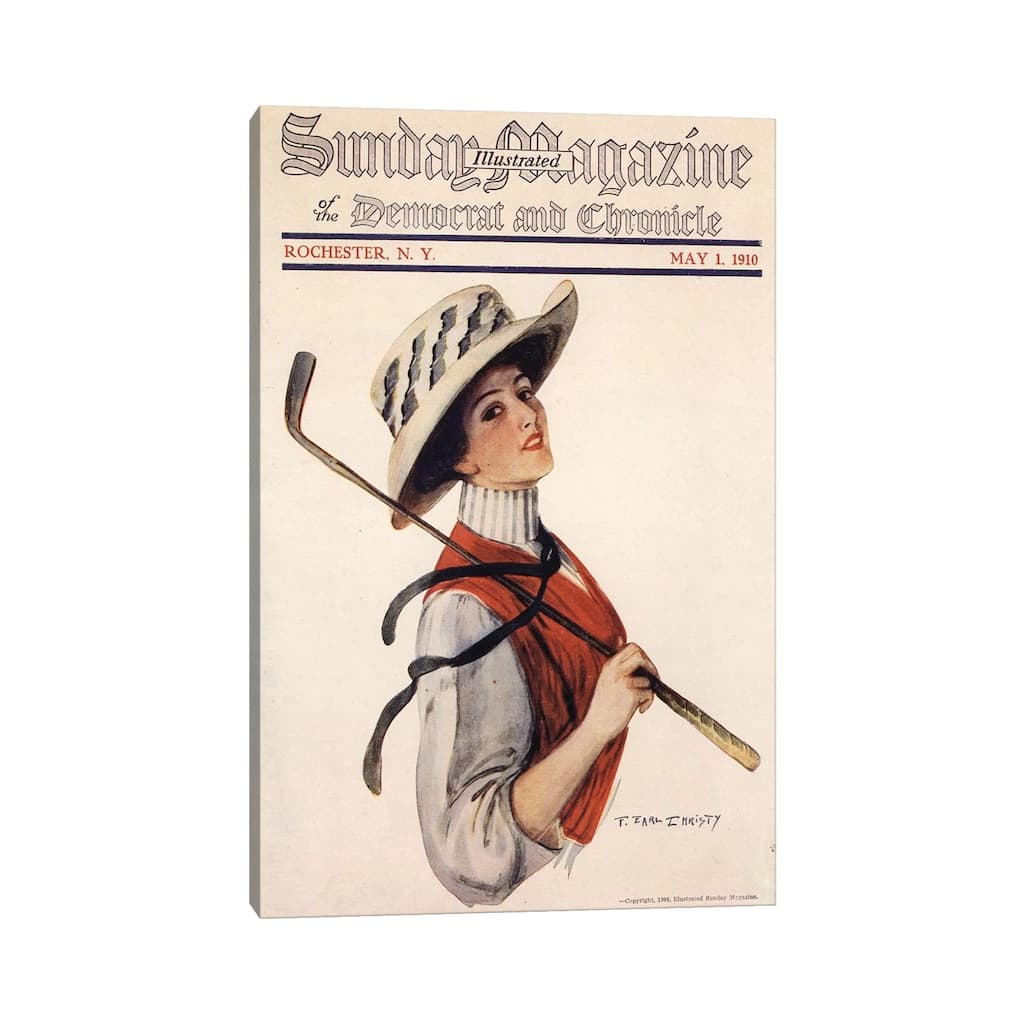 iCanvas "1910s Sunday Magazine Cover" by The Advertising Archives Canvas Print