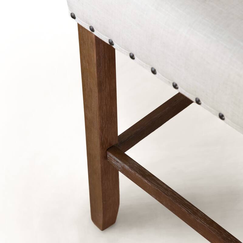 Tays Rustic Brown Counter Height Chairs (Set of 2) by Furniture of America