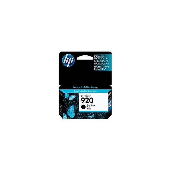 HP 920 Black Original Ink Cartridge (CD971AN)(Single Pack)
