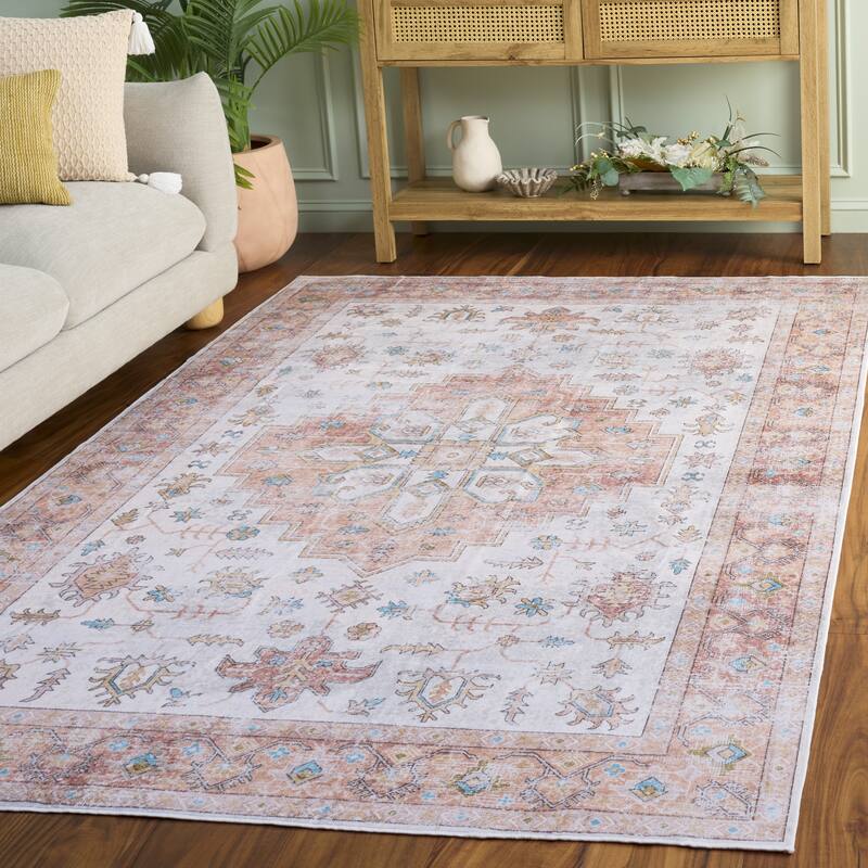 SAFAVIEH Arizona Cyndy Machine Washable & Slip Resistant Rug