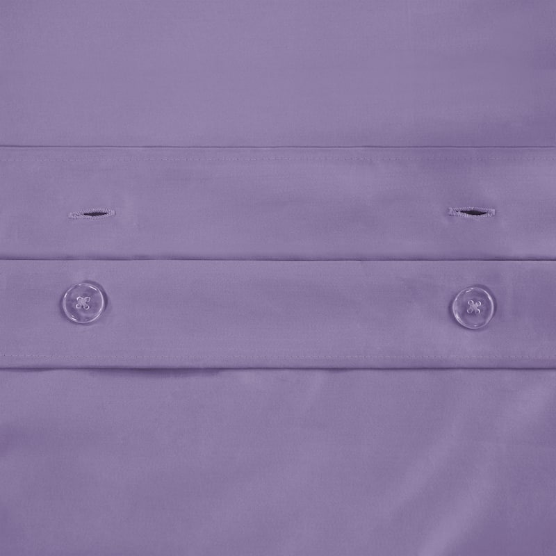Superior Egyptian Cotton 650 Thread Count Solid Duvet Cover Set