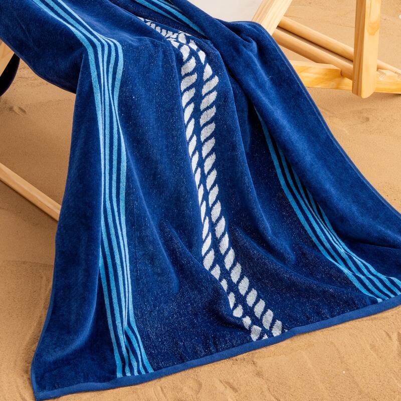 Luxurious Cotton Printed Beach Towel