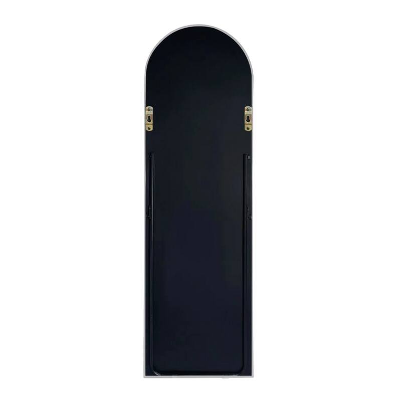 65'' x 22'' Aluminium Alloy Arch Full Length Mirror with Stand