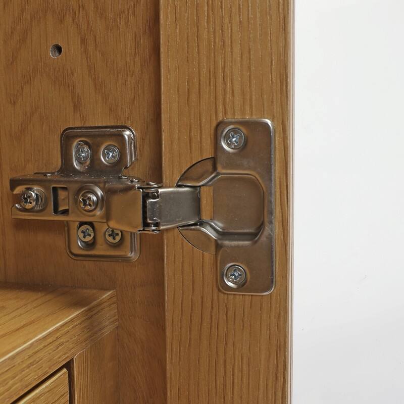 71" Tall Fluted Arched Pantry Cabinet with Glass Doors and Adjustable Shelves for Elegant Kitchen Storage