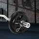 preview thumbnail 26 of 46, Olympic Weight Plates 5.5LB Plates Standard 2" Exercise Weights Weightlifting and Bodybuilding, Solid Iron Weight Plates
