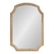 preview thumbnail 5 of 7, Kate and Laurel Carlow Wood Arched Mirror - 23x32