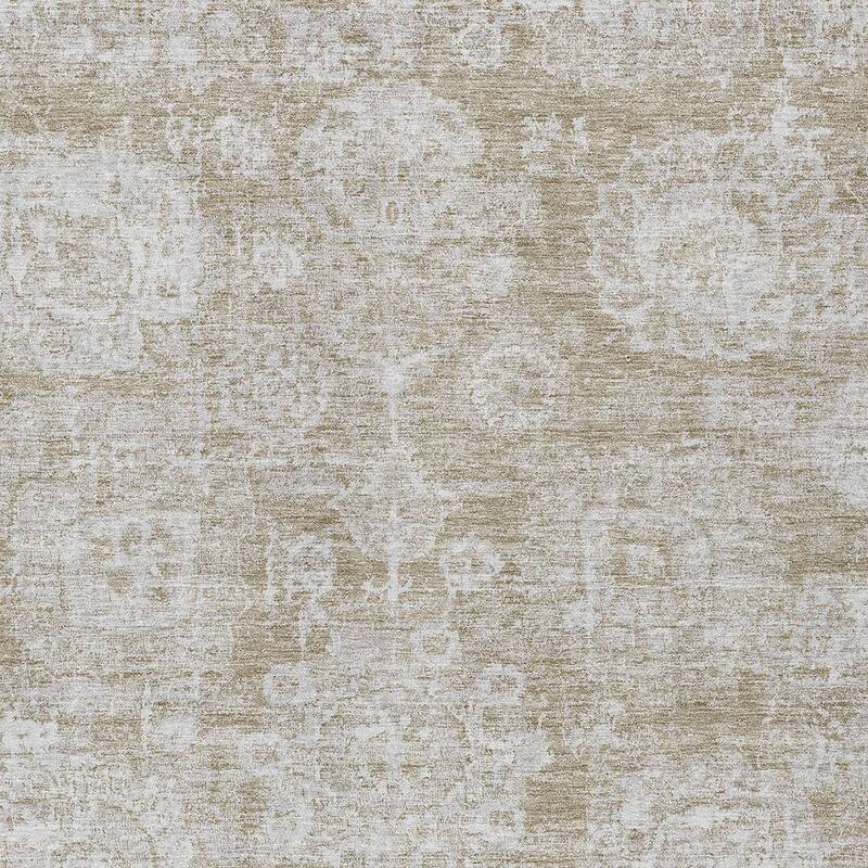 HomeRoots Floral Transitional Rectangle Outdoor Rug