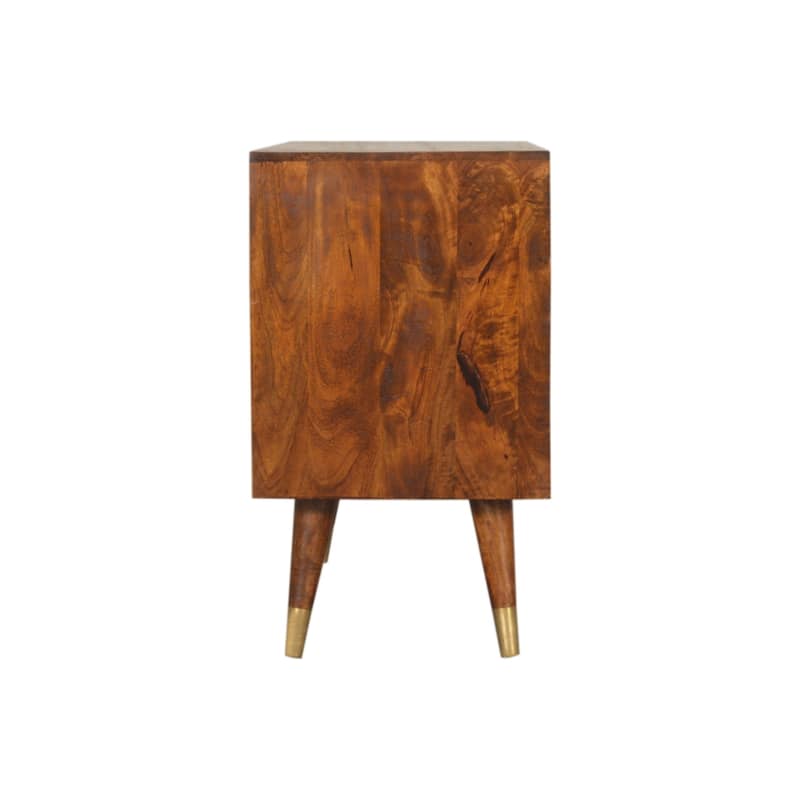 Artisan Furniture Solid Wood Manila Gold Sideboard - N/A