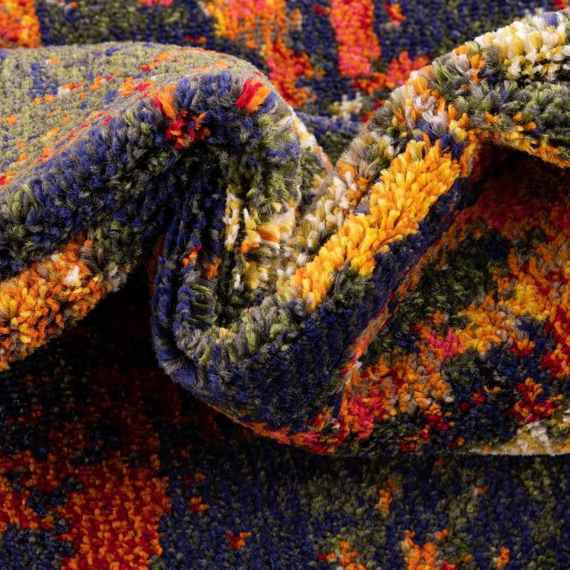 Contemporary Cleley Collection Area Rug