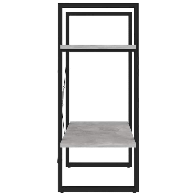vidaXL Bookshelf Book Cabinet Shelving Unit for Living Room Engineered Wood