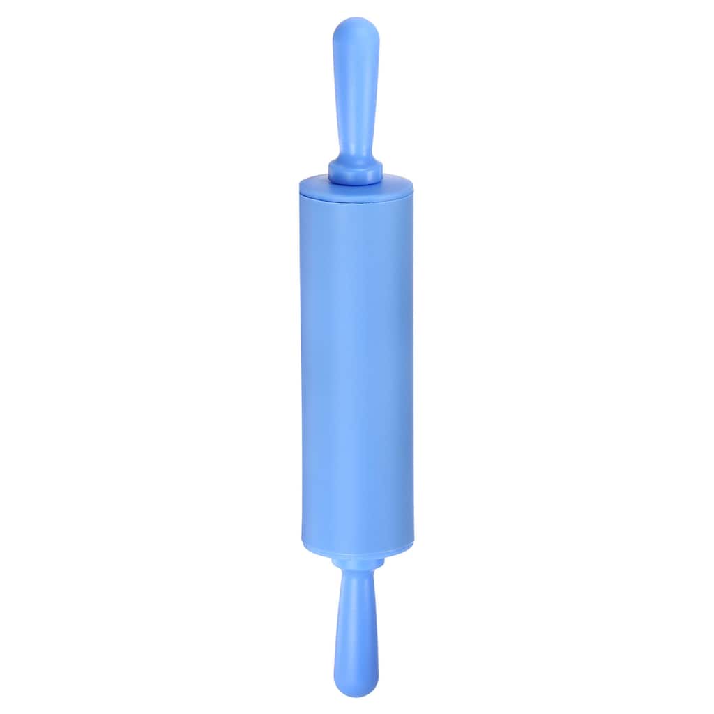 Silicone Rolling Pins for Baking 30cm x 4.2cm Roller Blue