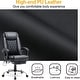 preview thumbnail 8 of 57, EROMMY Heated Massage Executive Office Chair, PU Leather with Retractable Footrest