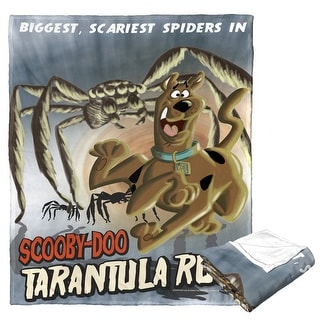 Warner Brothers Scooby-Doo Tarantula Run Silk Touch Throw Blanket