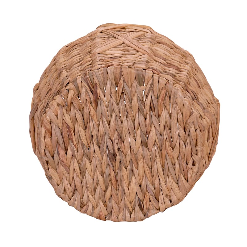 Household Essentials X-Weave Wicker Floor Basket