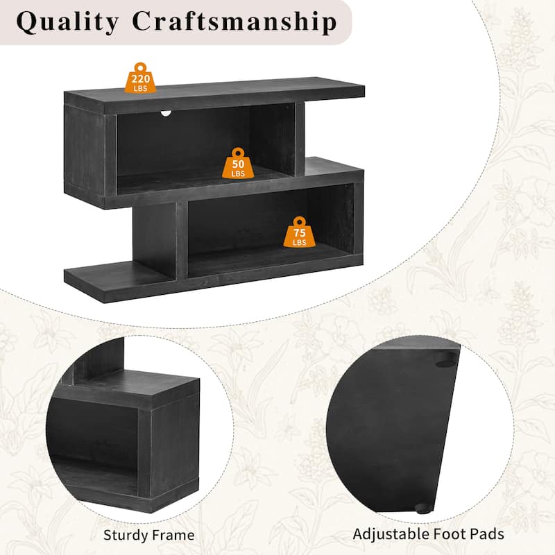 Narrow Console Table with Symmetrical Design